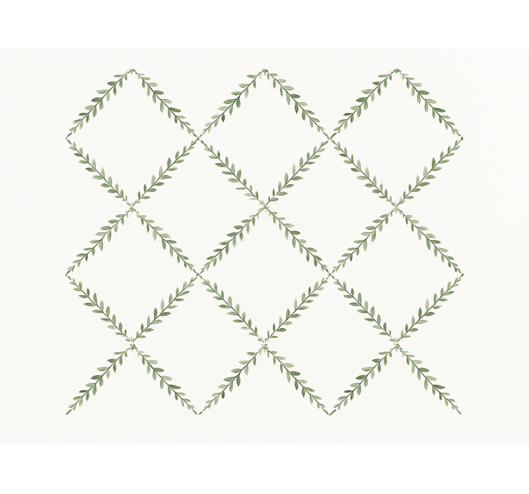 Oliventræets grene tapet køkken - TenStickers