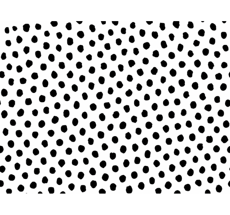 Sort og hvid dalmata tapet med hunde - TenStickers