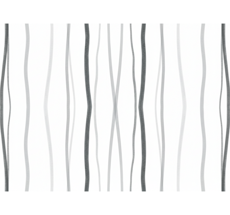 Tekstur tapet i grå elegante striber - TenStickers