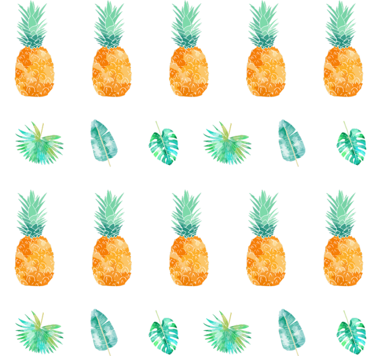 Tapet natur ananas koncept - TenStickers