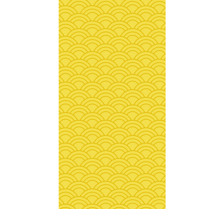 Dekorativt tapet med lysende pantone mønster - TenStickers