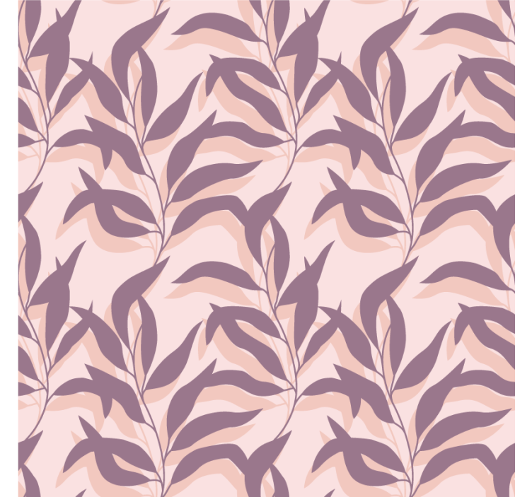Tapet til soveværelse palma tropical blush design - TenStickers