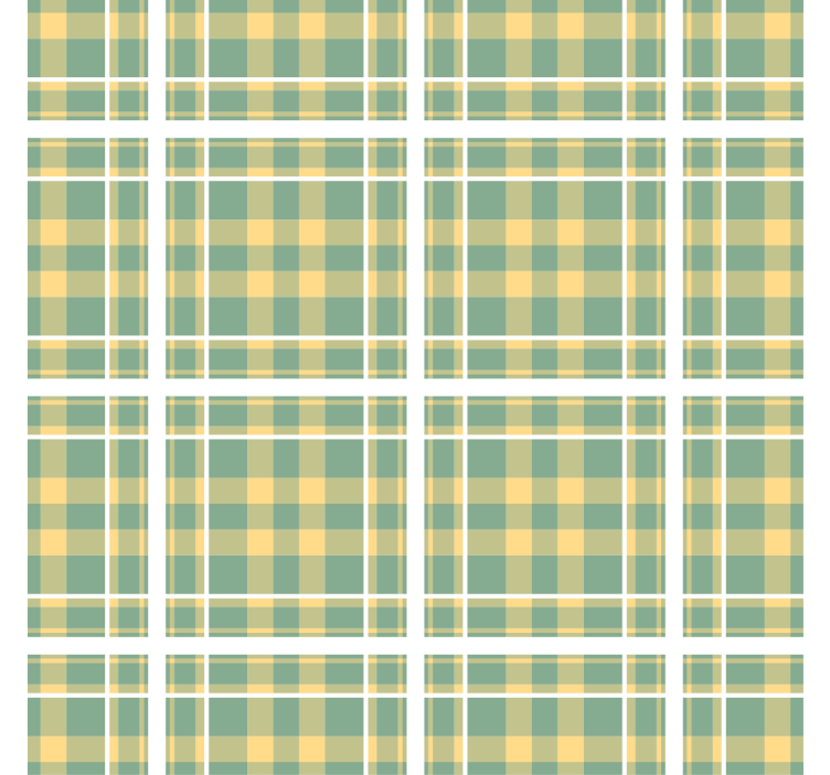 Tapet til soveværelse med ternet mønster - TenStickers