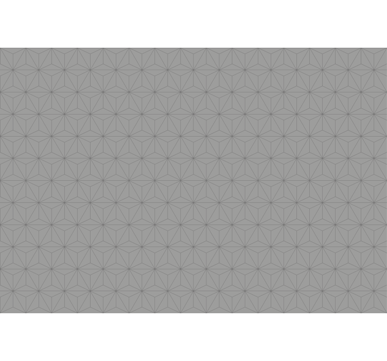 Tapet kontor grå beton trekanter - TenStickers