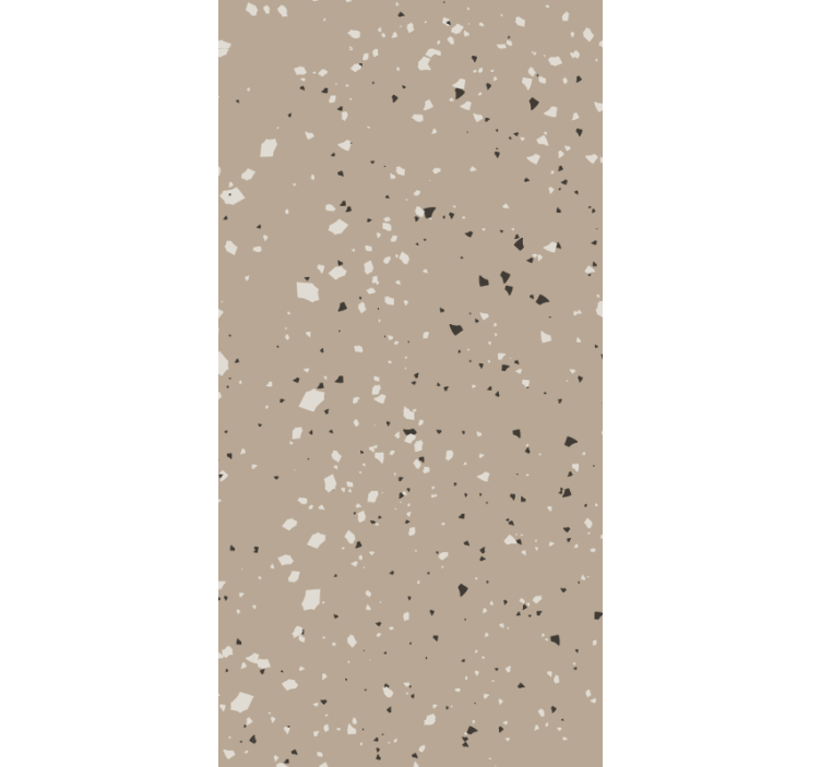 Tekstur tapet beige terrazzo - TenStickers