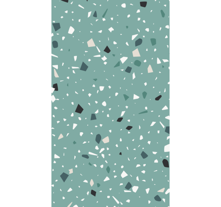 Tekstur tapet aquamarine terrazzo - TenStickers