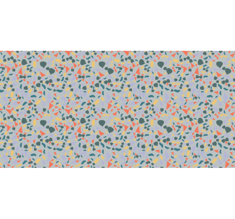 Tekstur tapet med mønster af forskellige sten - TenStickers