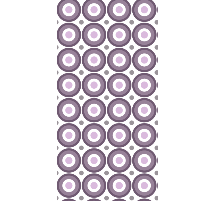 Tekstur tapet i lavendel 70'er stil - TenStickers