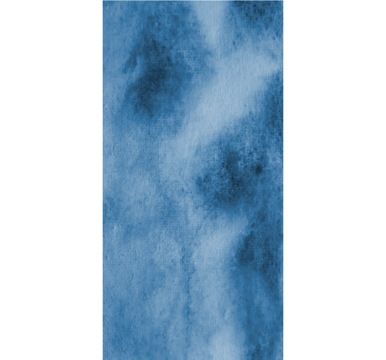 Marmor tapet glat blå tekstur - TenStickers