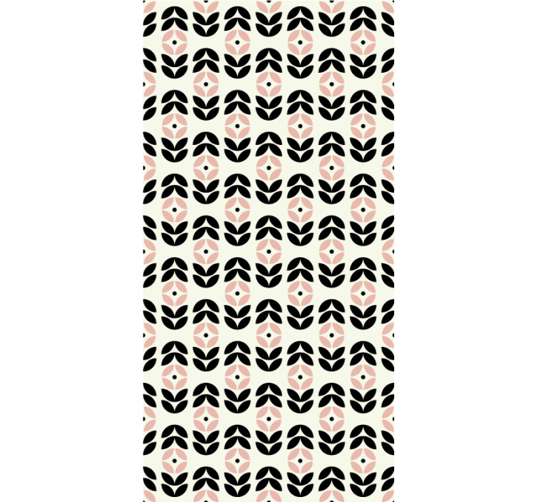 Tapet til gang geometrisk gentagelse beige - TenStickers