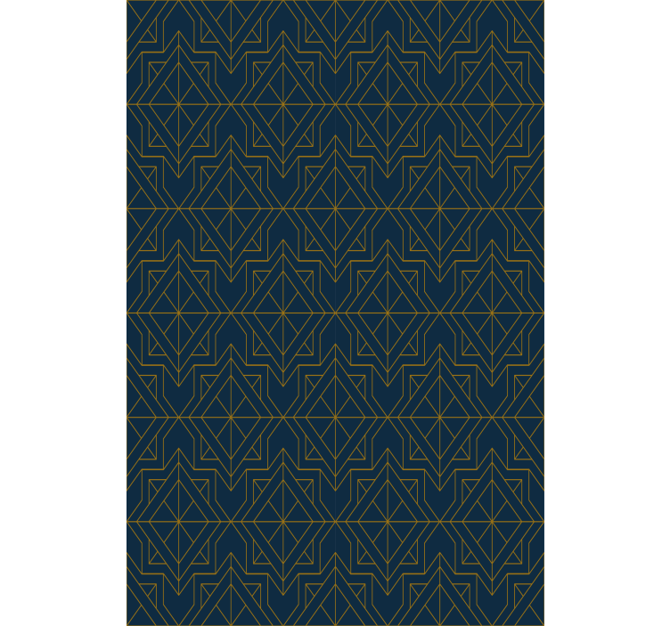 Moderne tapet geometrisk arrangements koncept - TenStickers