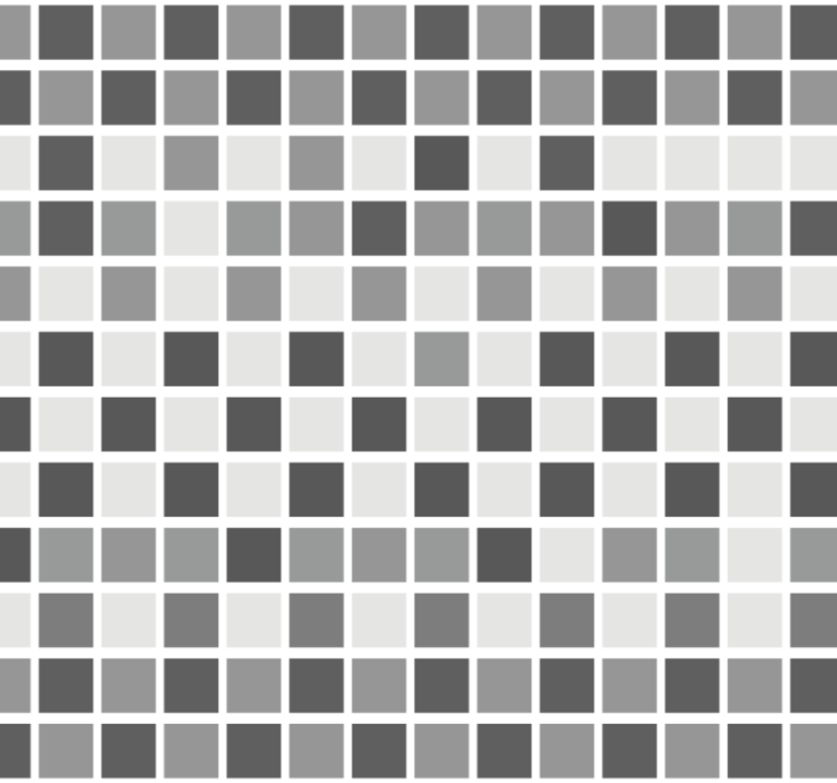 Tapet til badeværelse i grå nuancer - TenStickers