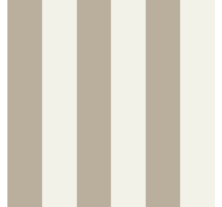 Tapet til soveværelse taupe stribe - TenStickers