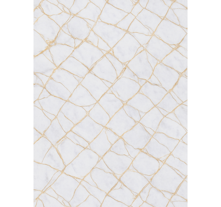 Tapet til soveværelse i brudt marmor i guld - TenStickers