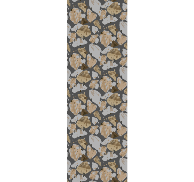 Cement terrazzo mønster tapet til soveværelse - TenStickers