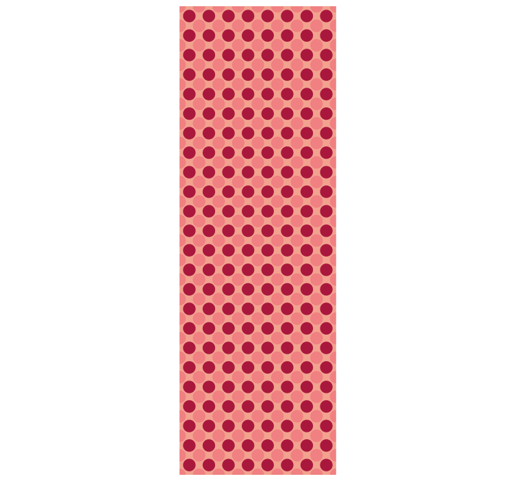 Tapet til soveværelse med geometrisk dots mønster - TenStickers