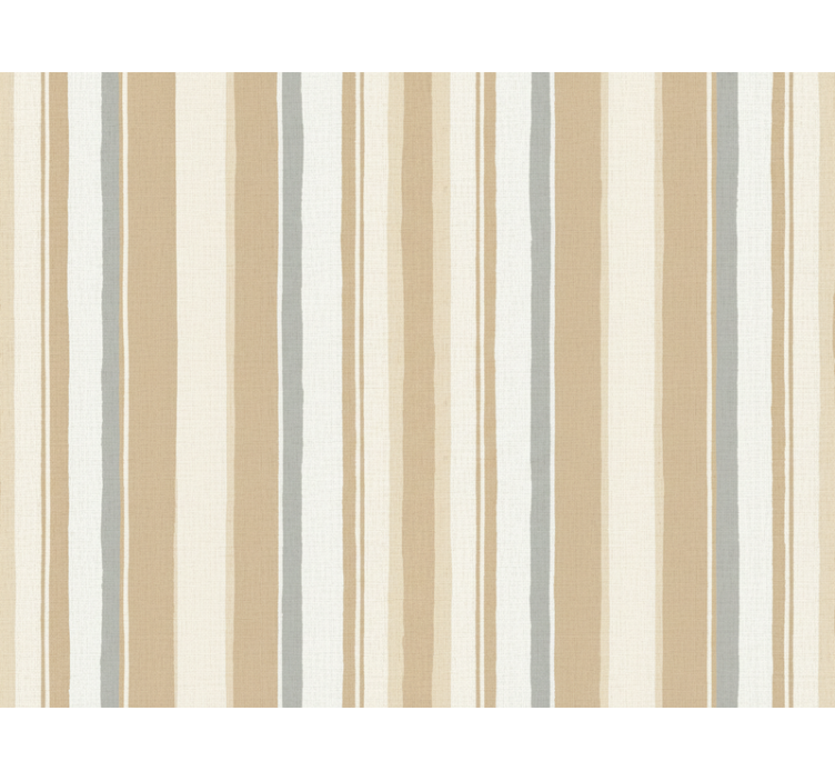 Vertikal tapet i landlig hvid beige - TenStickers