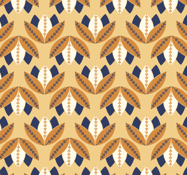 Geometrisk stil tapet abstrakt - TenStickers