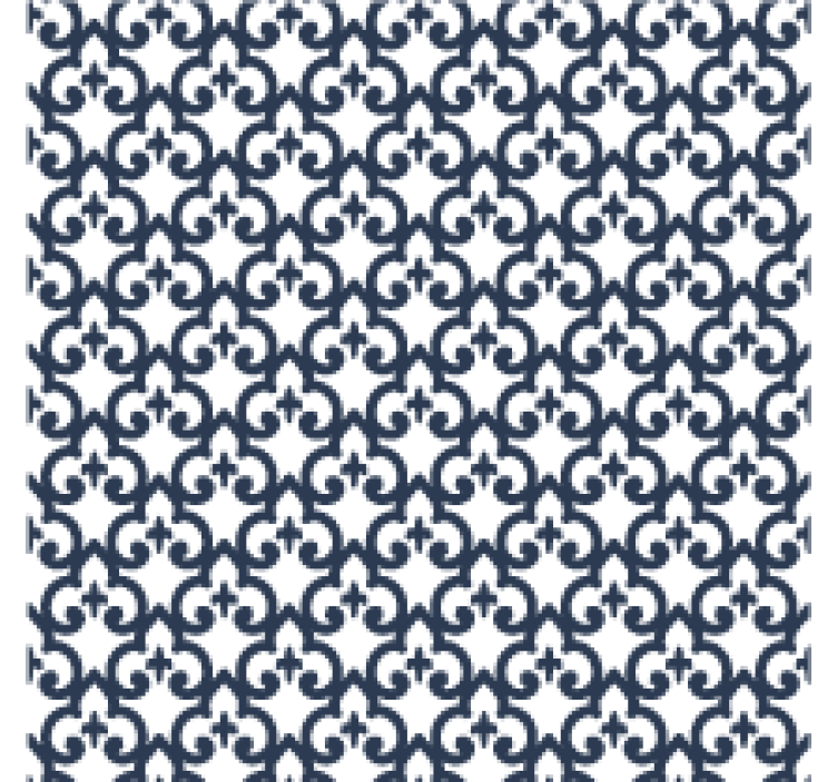 Flise tapet, marokkanske ornamenter - TenStickers