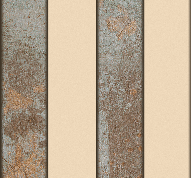 Styling af betonstribet tapet - TenStickers