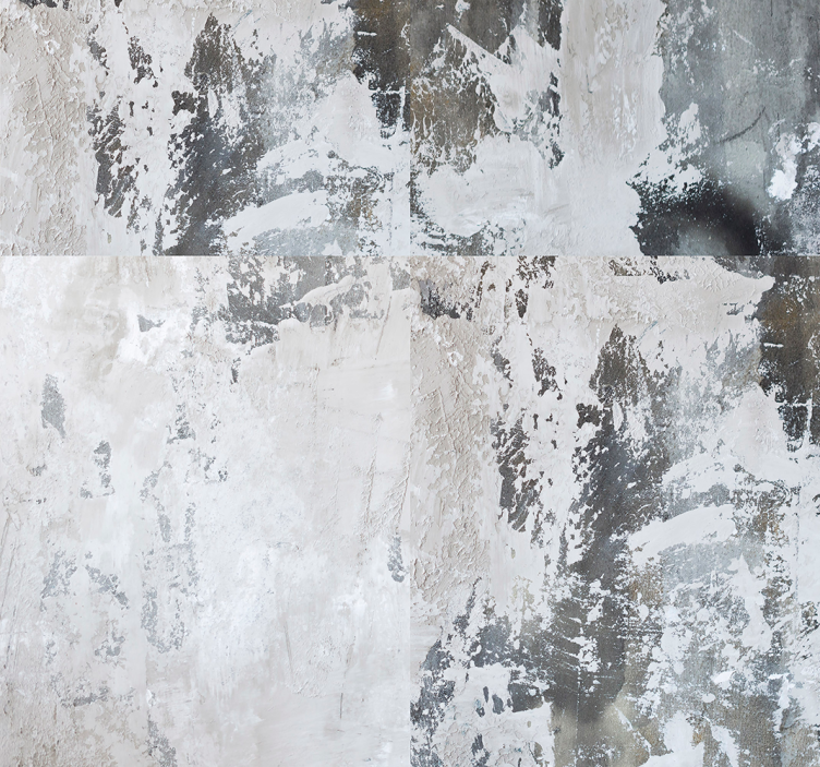 Mørk sammensætning abstrakt tapet - TenStickers