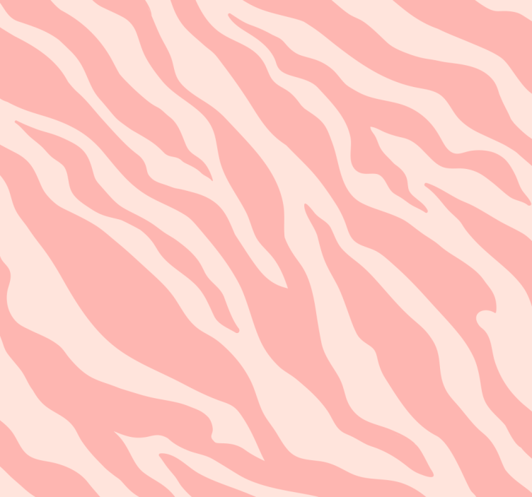 Pink zebra print teenage tapet - TenStickers