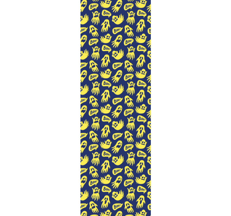 Spøgelsesagtige mønstre halloween tapet - TenStickers