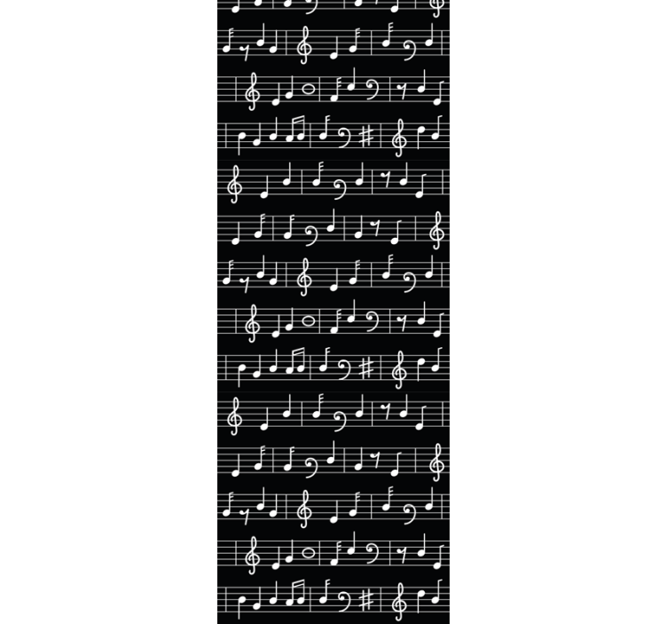 Musik tema klassisk tapet - TenStickers