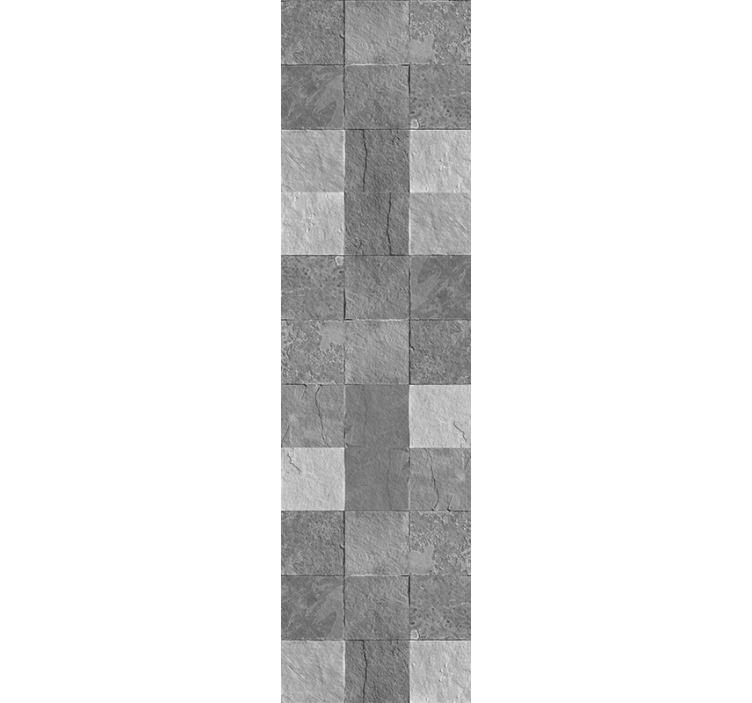 Geometrisk sten sten tapet - TenStickers