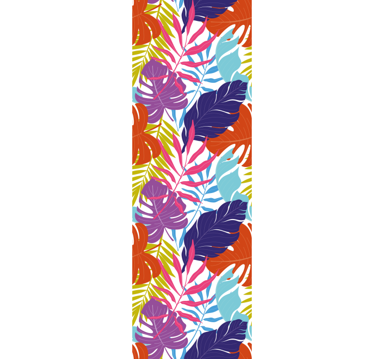 Design af tropiske blade tapet blade - TenStickers