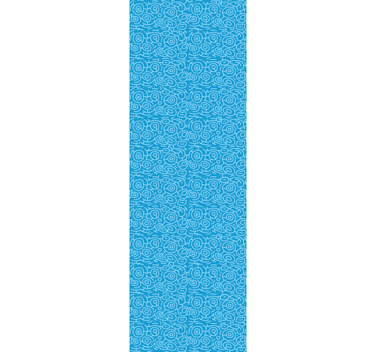 Spiral geometrisk mønster geometrisk tapet - TenStickers