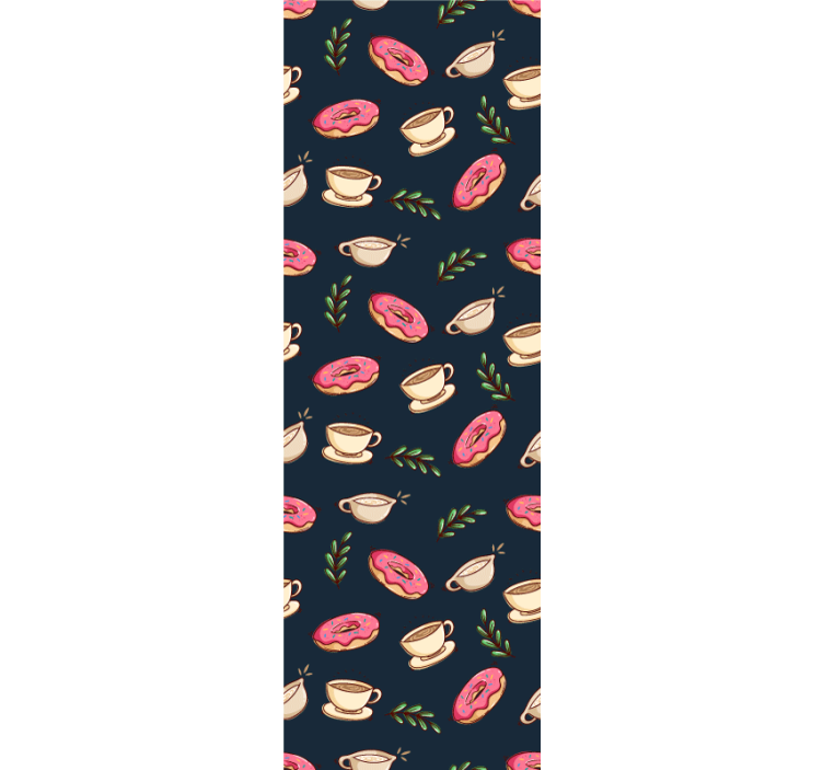 Morgenmadsmotiv tapet køkken - TenStickers