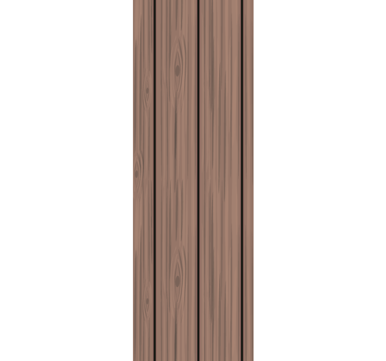 Vandret træ mønster træ effekt tapet - TenStickers