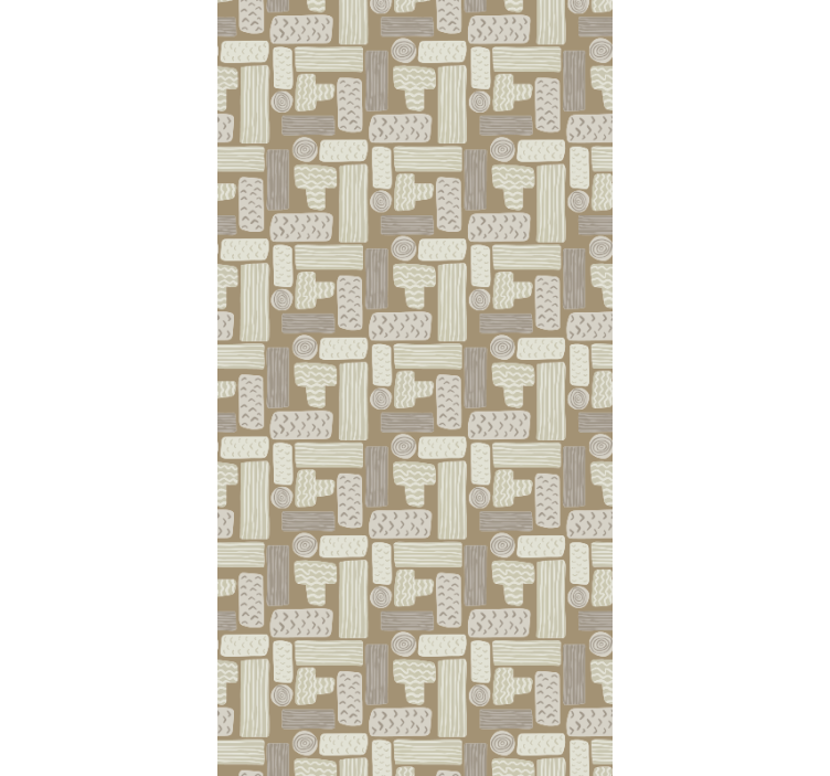 Tv baggrund moderne tapet - TenStickers