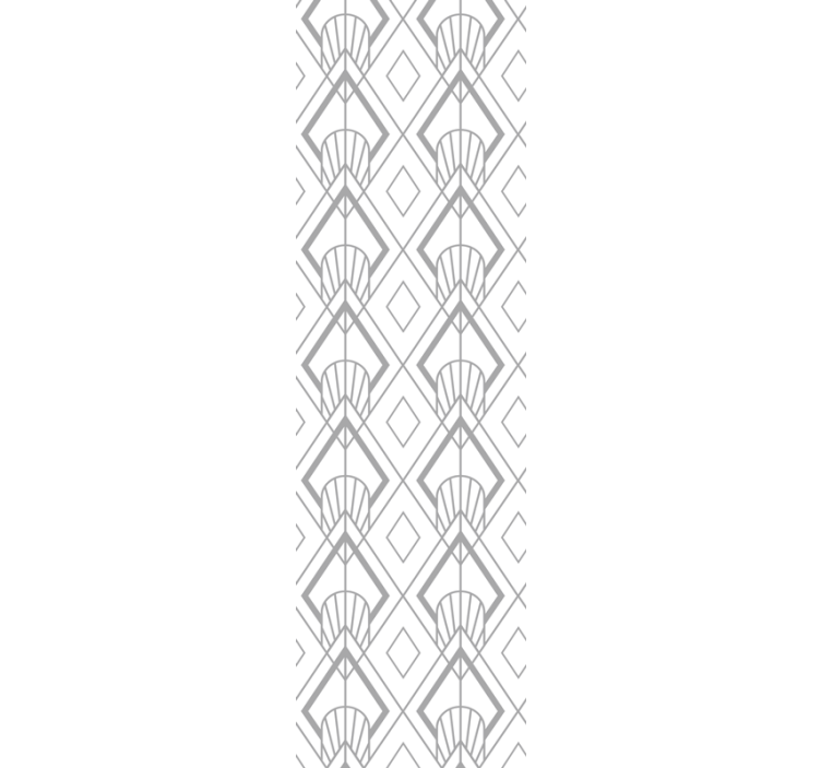 Geometrisk forvikling geometrisk tapet - TenStickers