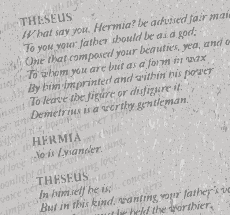 Galskab af passion brev tapet - TenStickers