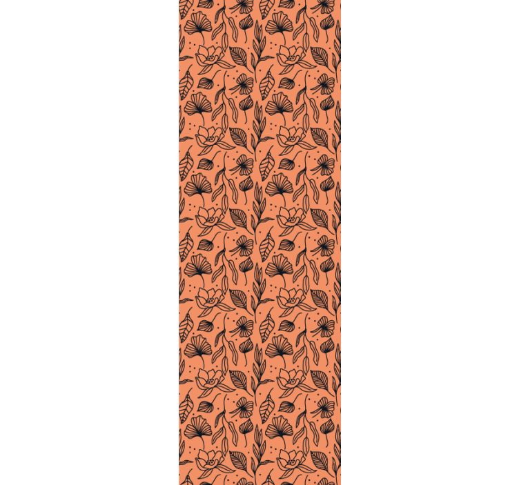 Gallerist stencil mønster moderne tapet - TenStickers