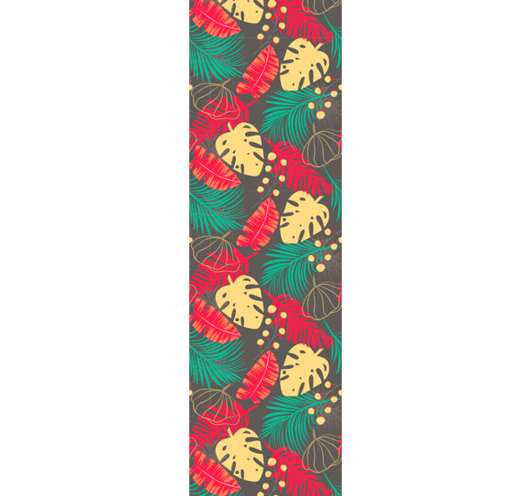 Tropisk monstera-motiv jungle tapet - TenStickers