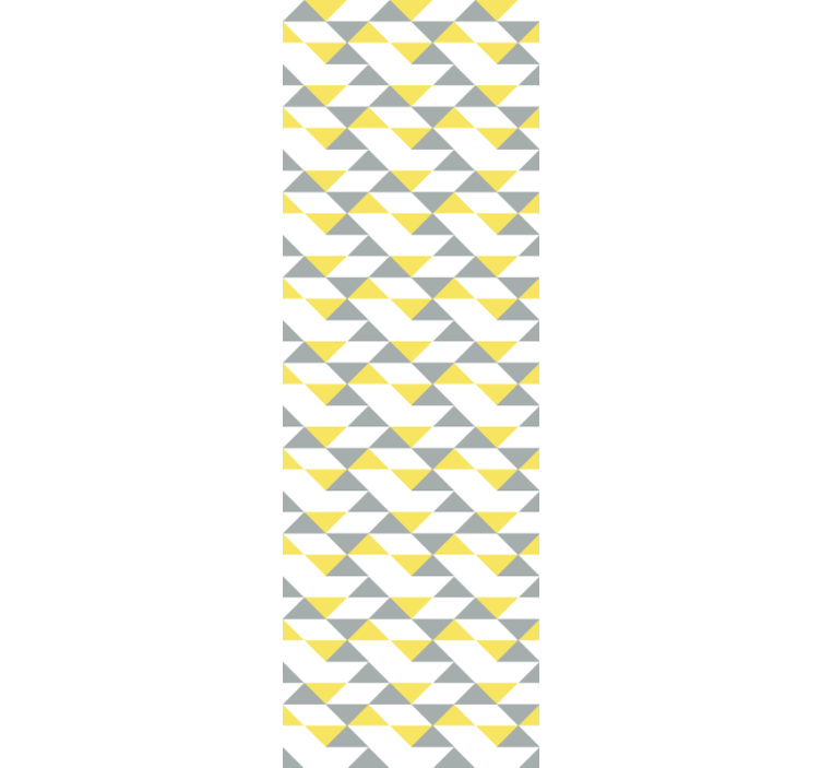 Geometrisk trekant geometrisk tapet - TenStickers