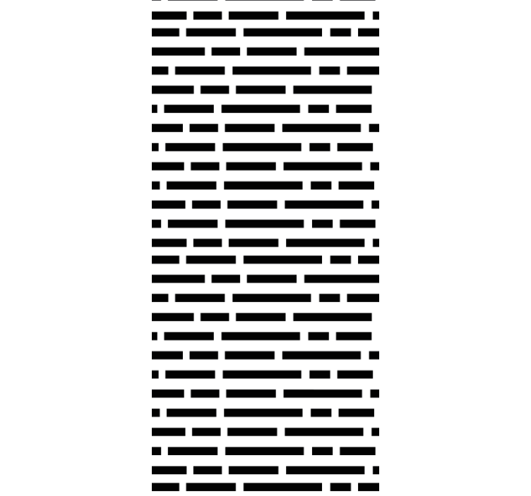 Vandret gitter Horisontal tapet - TenStickers