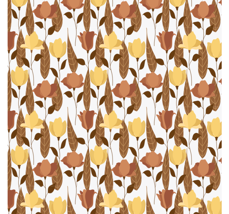 Blomsterarrangement display blomster tapet - TenStickers