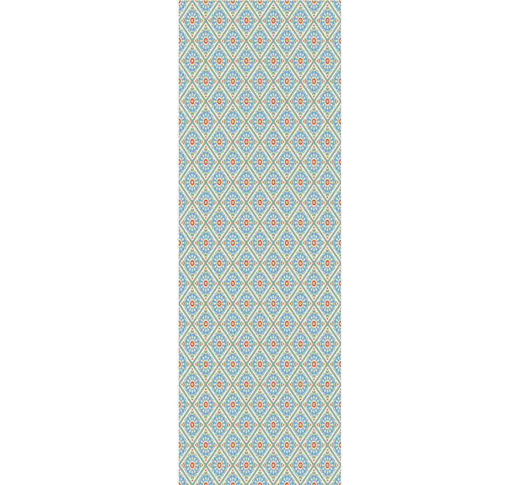 Flisemønster detalje flise tapet - TenStickers