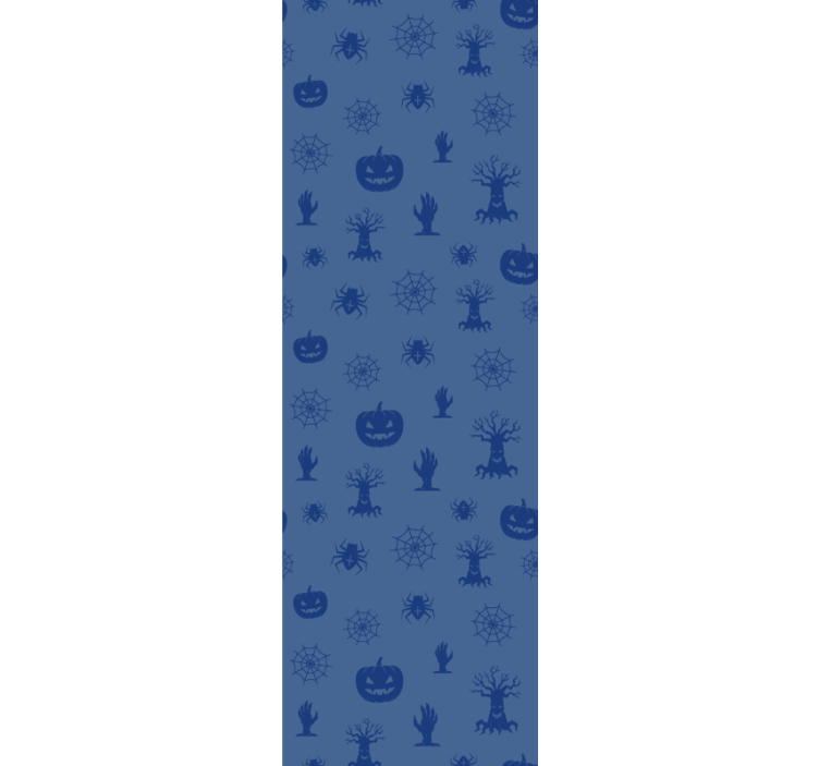 Uhyggelige motiver halloween tapet - TenStickers