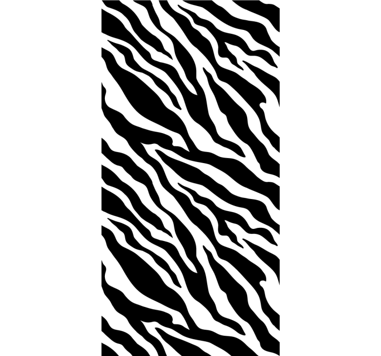 Zebra stribe zebra tapet - TenStickers