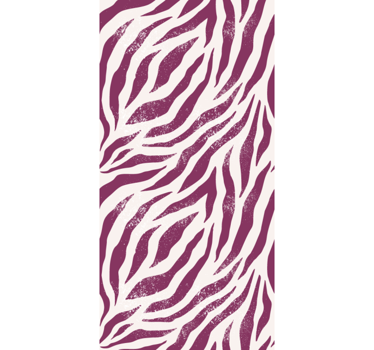 Zebra striber zebra tapet - TenStickers