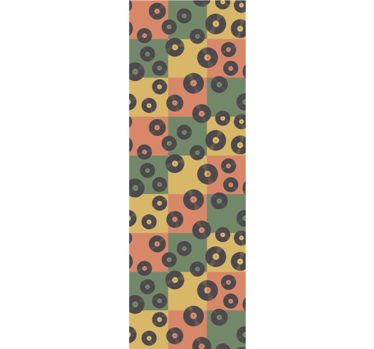 Tapetplademønster tapet kunst - TenStickers