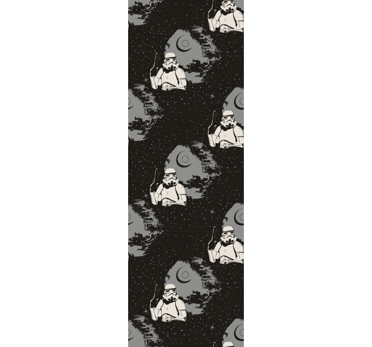 Galaktisk trooper-tema tapet kunst - TenStickers