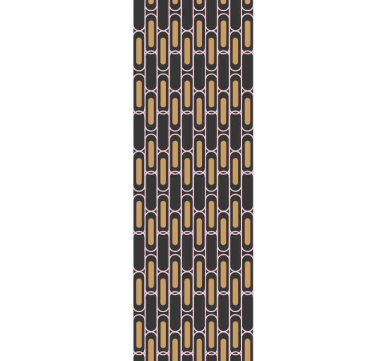 Geometrisk linjearrangement moderne tapet - TenStickers