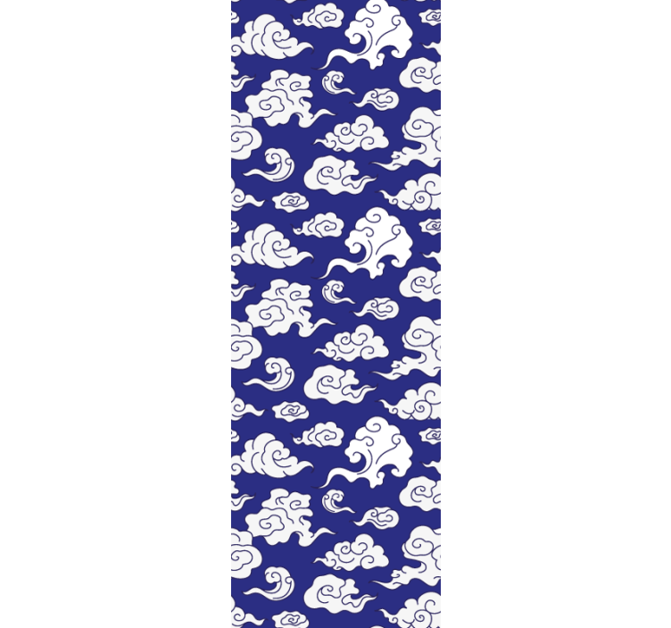 Overskyet motivmønster new york tapet - TenStickers