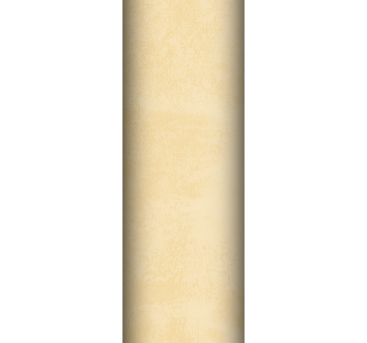 Imiteret beige velour indretning lodret tapet - TenStickers